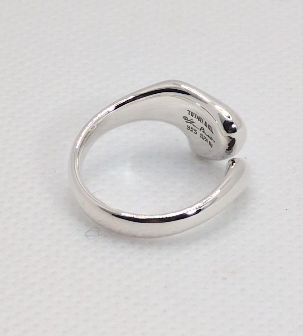 ティファニーフルハートリング　鑑定済　未使用に近い　Tiffany １０号