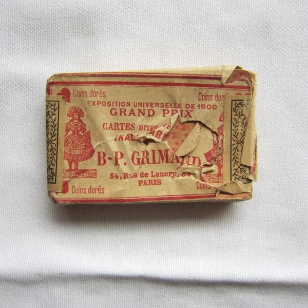 フランスアンティーク ピケカード 未開封 B.P.GRIMORD ゲームカード