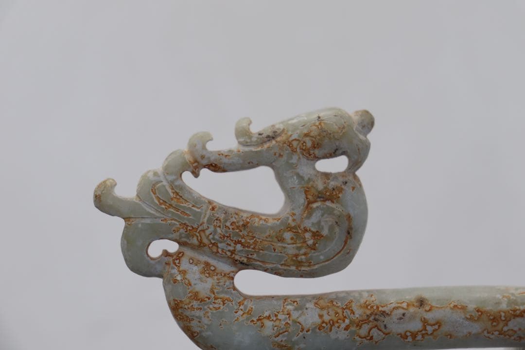 玉製　鳳凰　送料込み250116