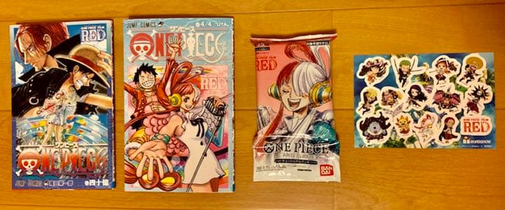 ONE PIECE 映画 入場特典　数量限定非売品 FILM RED