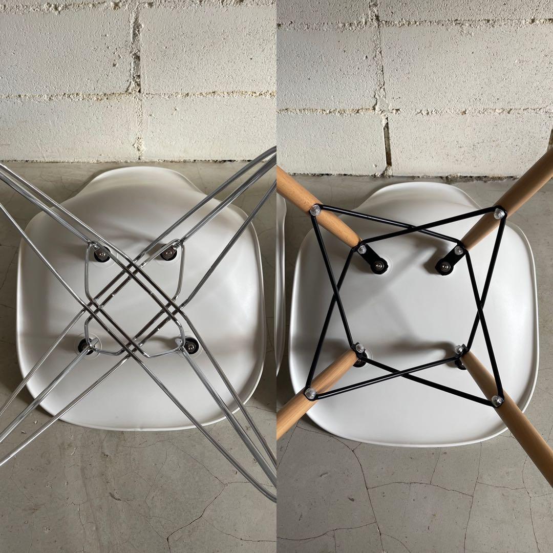 ラウンドテーブル　シェルチェア 3点セット　ミッドセンチュリー　カフェテーブル