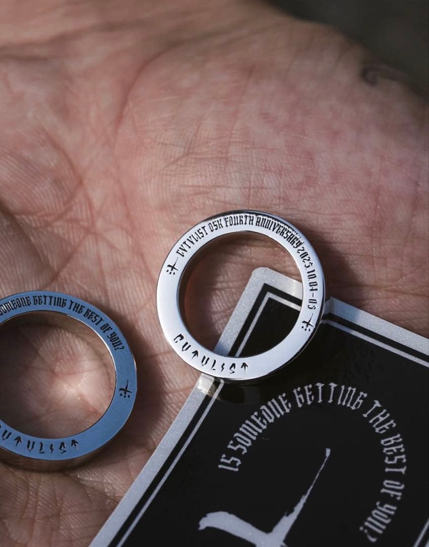 【新品未使用】CVTVLIST OSK 4TH ANNIVERSARY RING