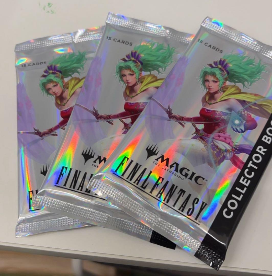 MTG FFコラボ コレクターブースター英語版 3パック 未開封