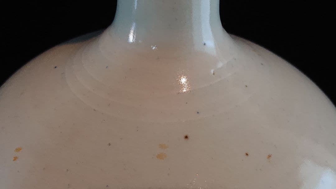 時代物 伊万里 白磁 長頸瓶