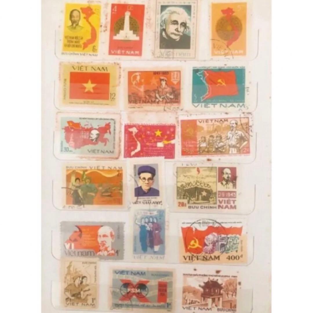 切手 ベトナム 129枚 コレクション ビンテージ 海外 1800年 1900年