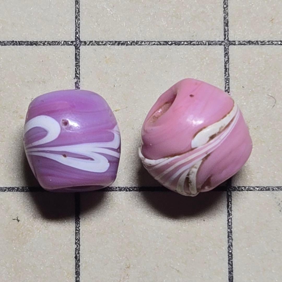 稀少　小粒　パープルピンクスクイッグル　goro's等のカスタムに