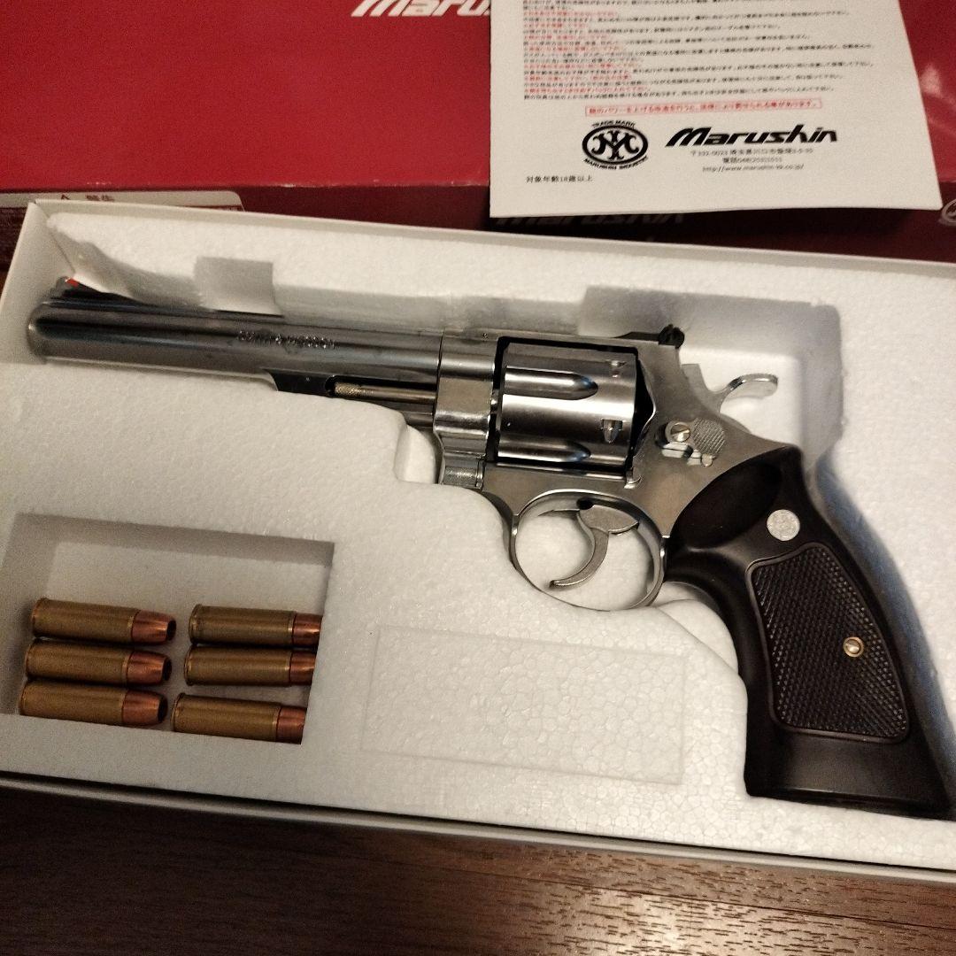 【フルセット】マルシン リボルバー シルバー M629 6.5in ABS