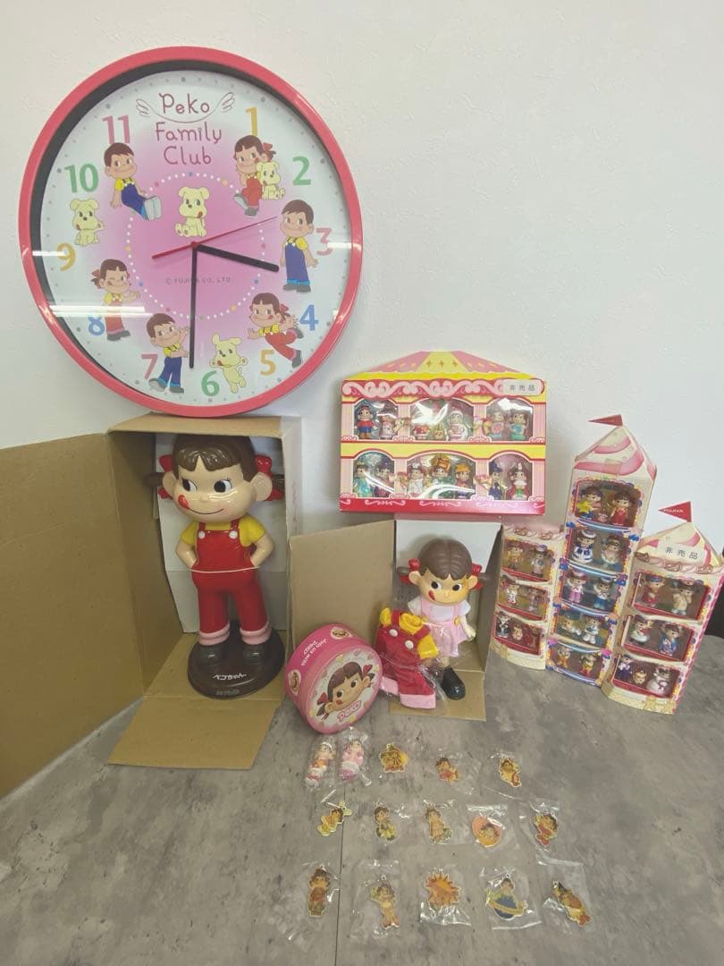＃不二家　ペコちゃん　記念非売品　人形　まとめ売り
