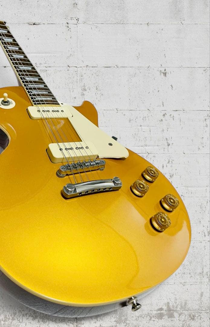 （美品）Epiphone 1956 Les Paul Gold Top P90