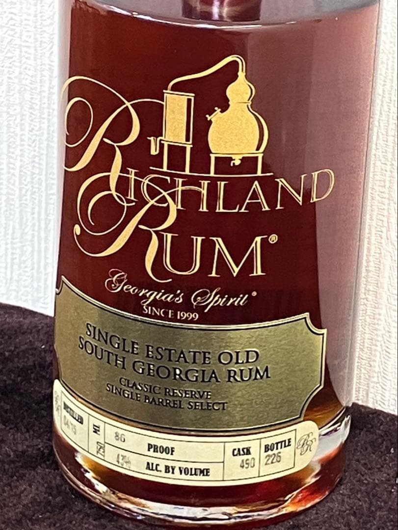 Richland Rum シングルエステートオールド