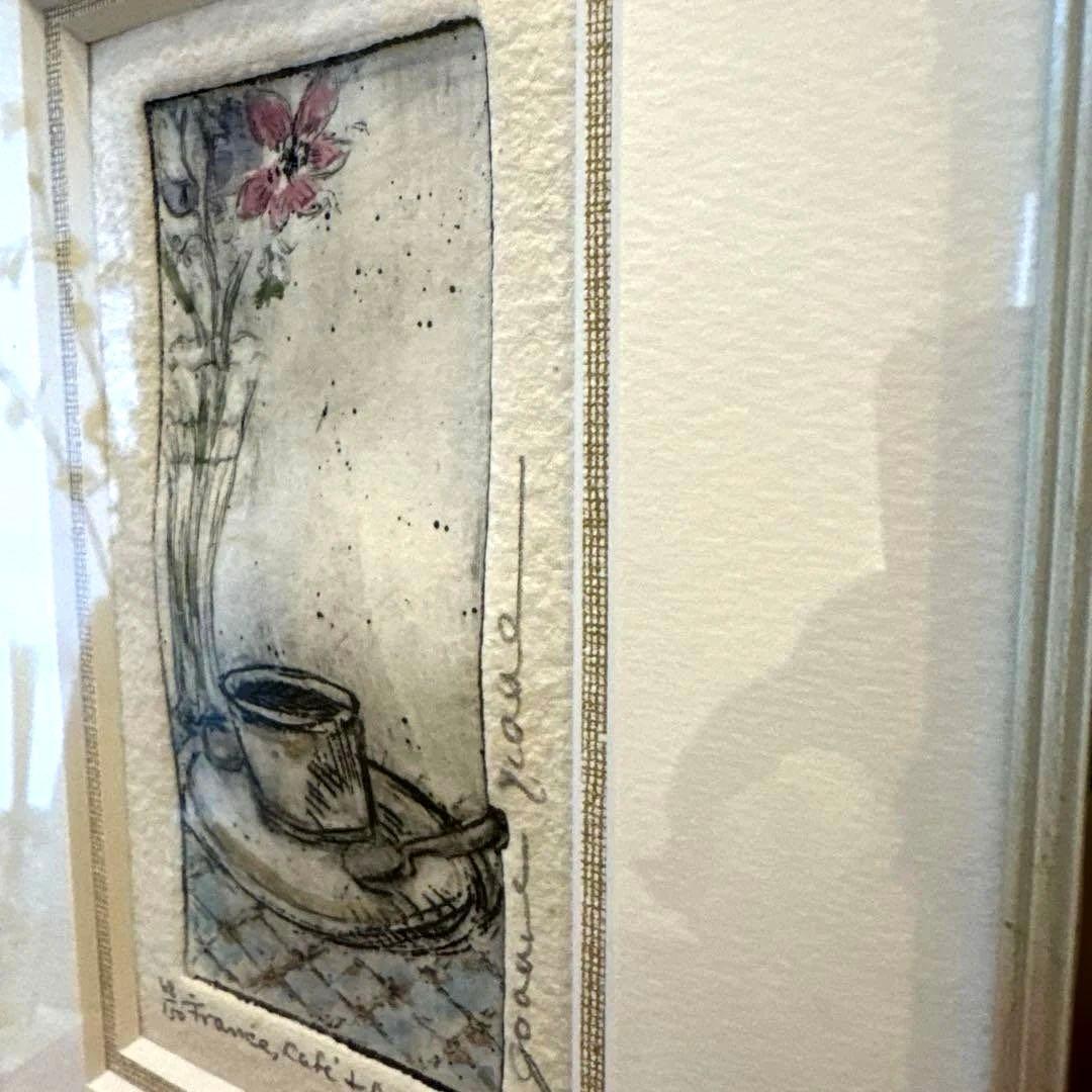 【ジョアン・アイザック】France, Café &、フランス☆カフェとアネモネ