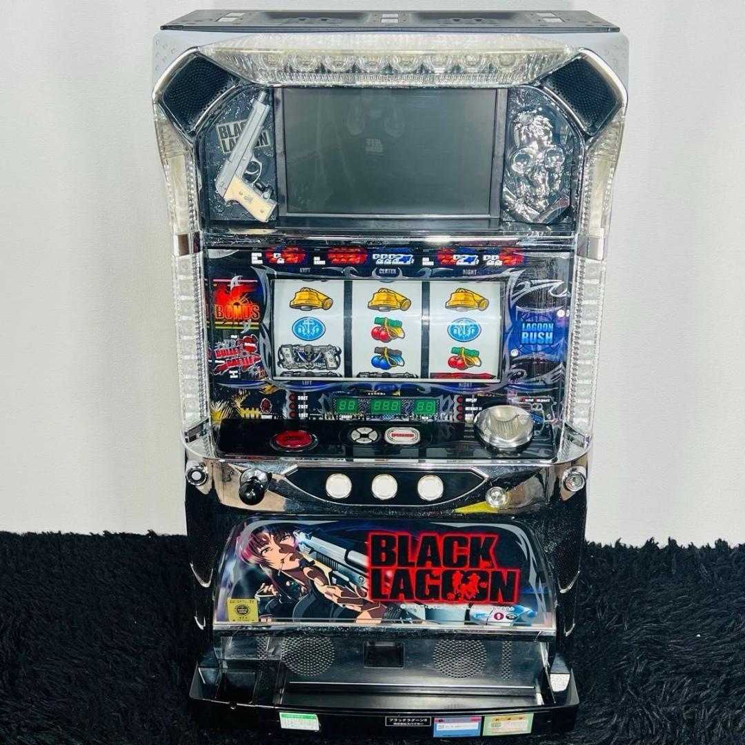 スパイキー ブラックラグーン 5号機 スロット 実機 白ロム付き 家スロ 大人気