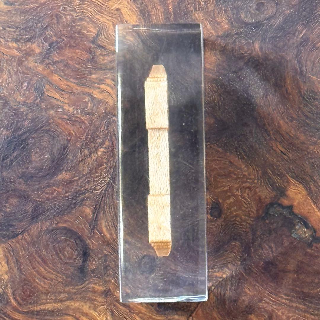 【希少】ATELIER A.MOINIER 駒入りペーパーウェイト フランス製②