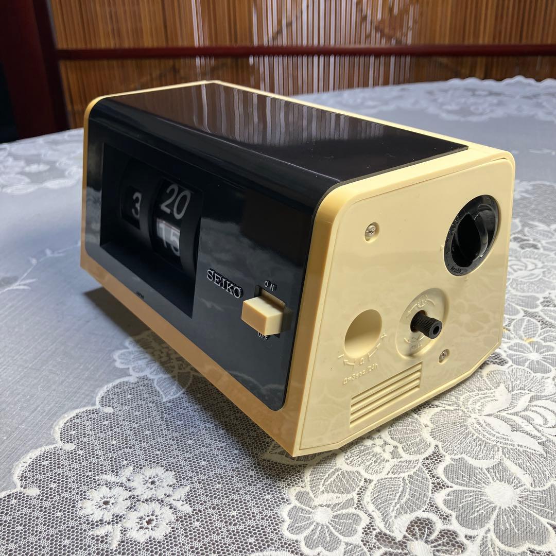 昭和レトロ SEIKO パタパタ時計 TN-502 日本製 現状品
