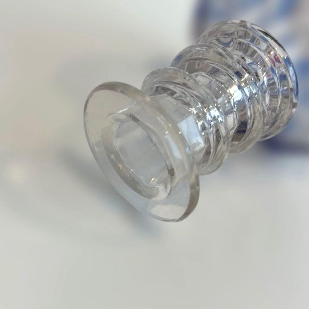 ボヘミアガラス デキャンタ 1930年代西洋 アンティーク クリスタルガラス