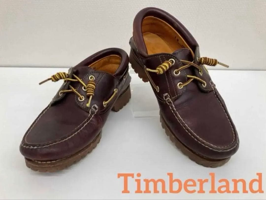 Timberland 3eye デッキシューズ 9W 50009 27cm