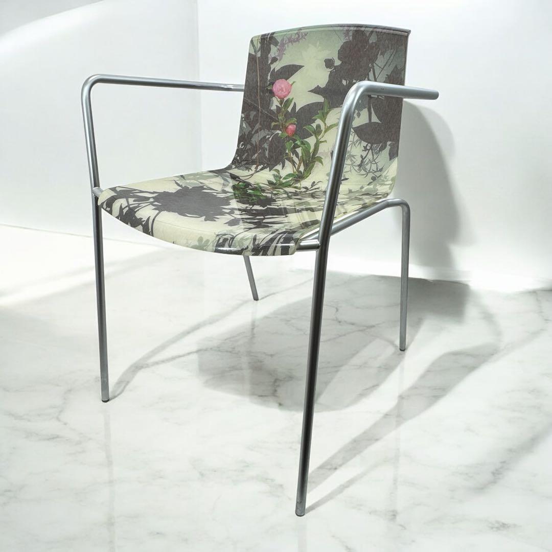 PIIROINEN ピロイネン マリメッコ 植物柄のモダンカウンターチェア
