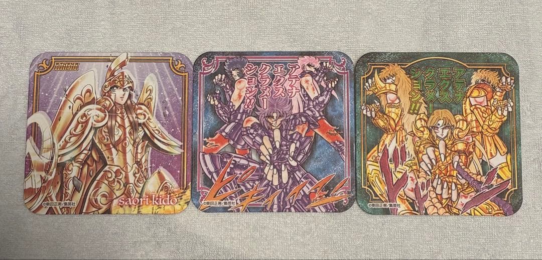 聖闘士星矢 アートコースター コンプリート ジャンプ展