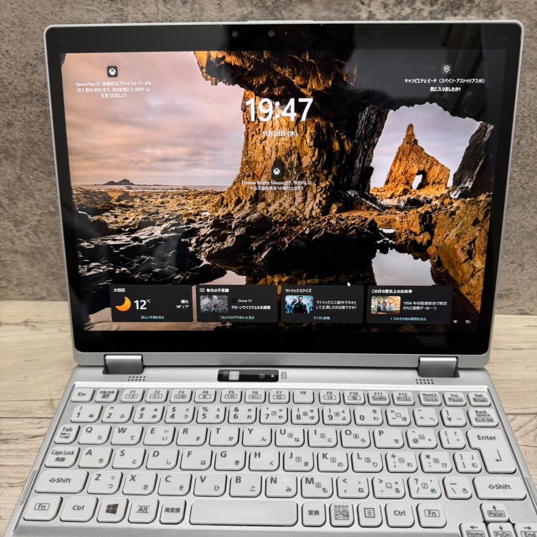 ☆美品☆タッチパネル パナソニック CF-QV9 Win11 10世代 i5