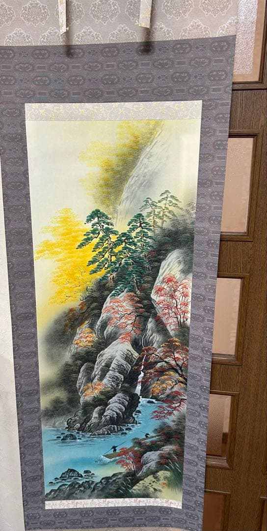 掛け軸12本　桐箱セット　銀座トップアート