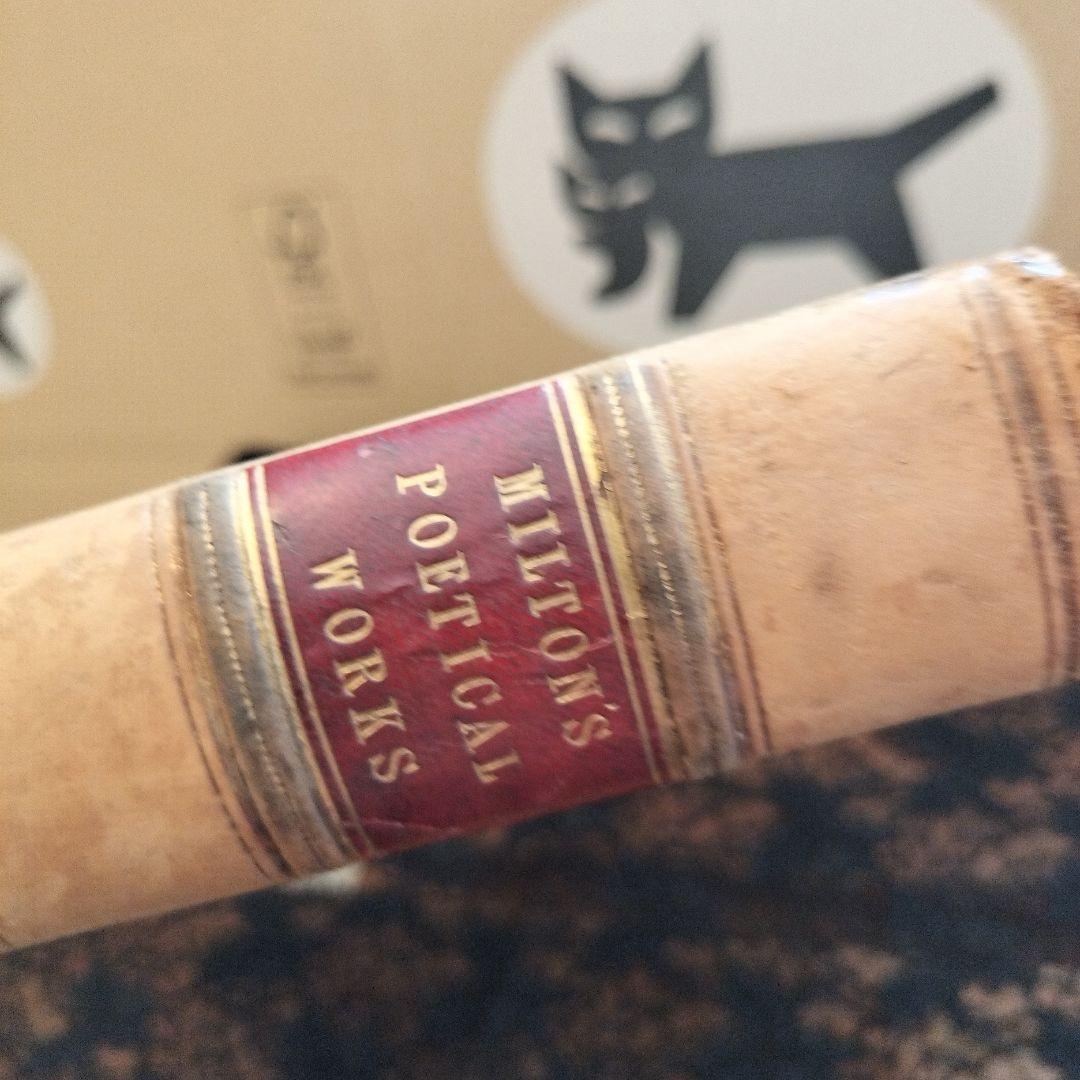アンティーク雑貨 THE POETICAL WORKS OF JOHN MILTON