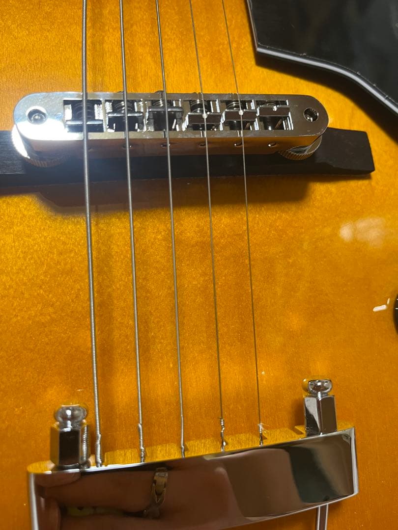 ギター GROTE Jazz Electric Guitar Semi-Hollow