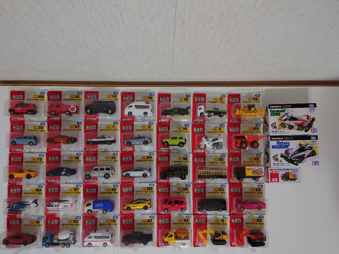 トミカ ミニカー セット 38台
