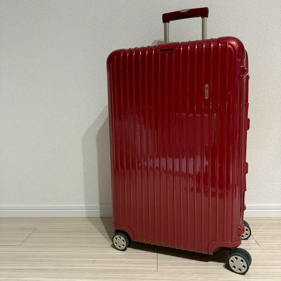 RIMOWA リモワ サルサ デラックス キャリーケース 4輪 82L レッド
