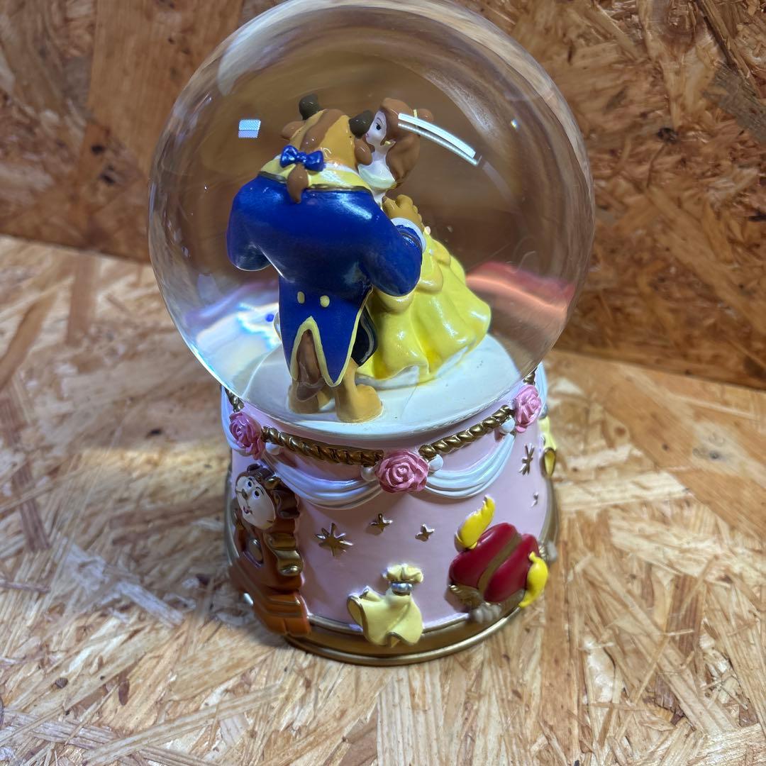 美女と野獣 ベル ルミエール スノーグローブ スノードーム