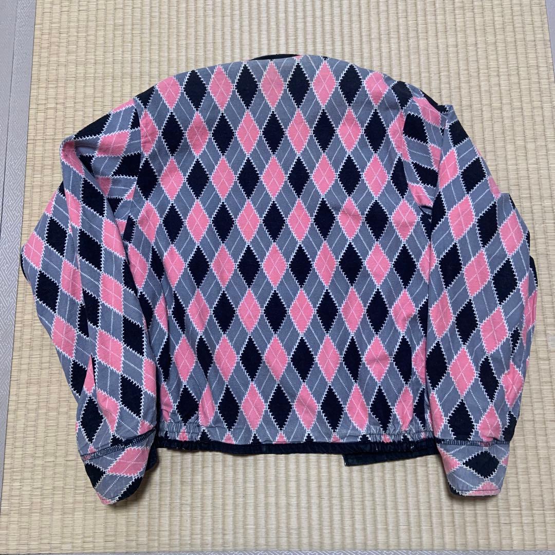 b*y様 【スペシャル】アーガイルパターン コットンジャケット　50s M ロカ