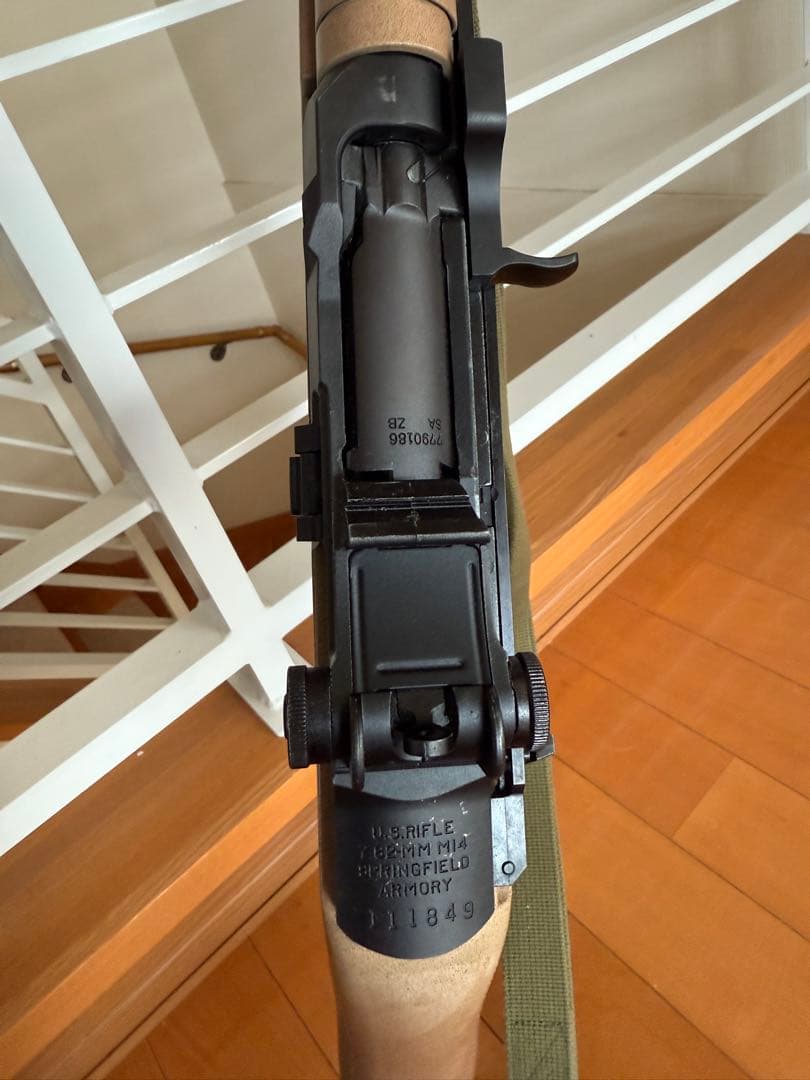 東京マルイ M14 ODストック ライフル 電動ガン デザートカモ 塗装品