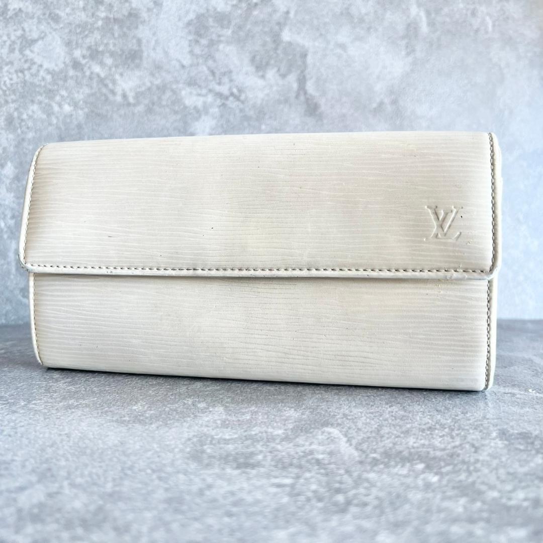 ⭐️ルイヴィトン⭐️ エピ ポルトフォイユ サラ イヴォワール 長財布 ホワイト