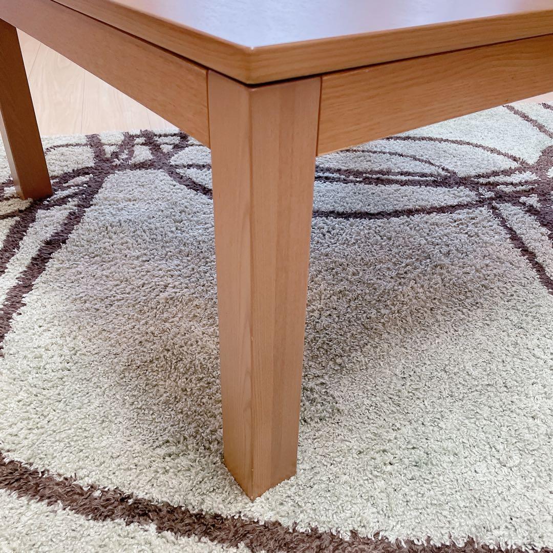 無印良品 家具調シンプルな木製こたつテーブル