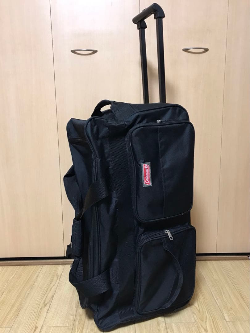 Coleman コールマン　3way ボストンキャリーバッグ　黒　ブラック