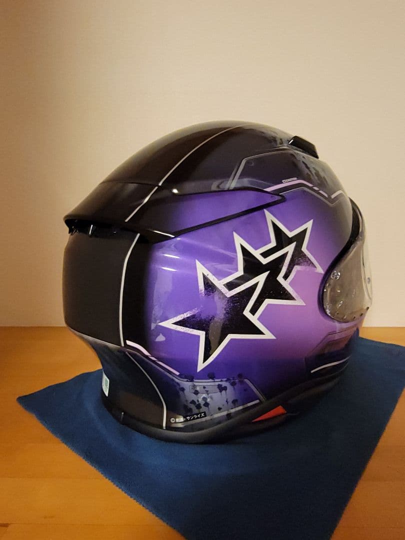 SHOEI Z-8ZEONIC MS-06R-1A 高機動型ザクII黒い三連星