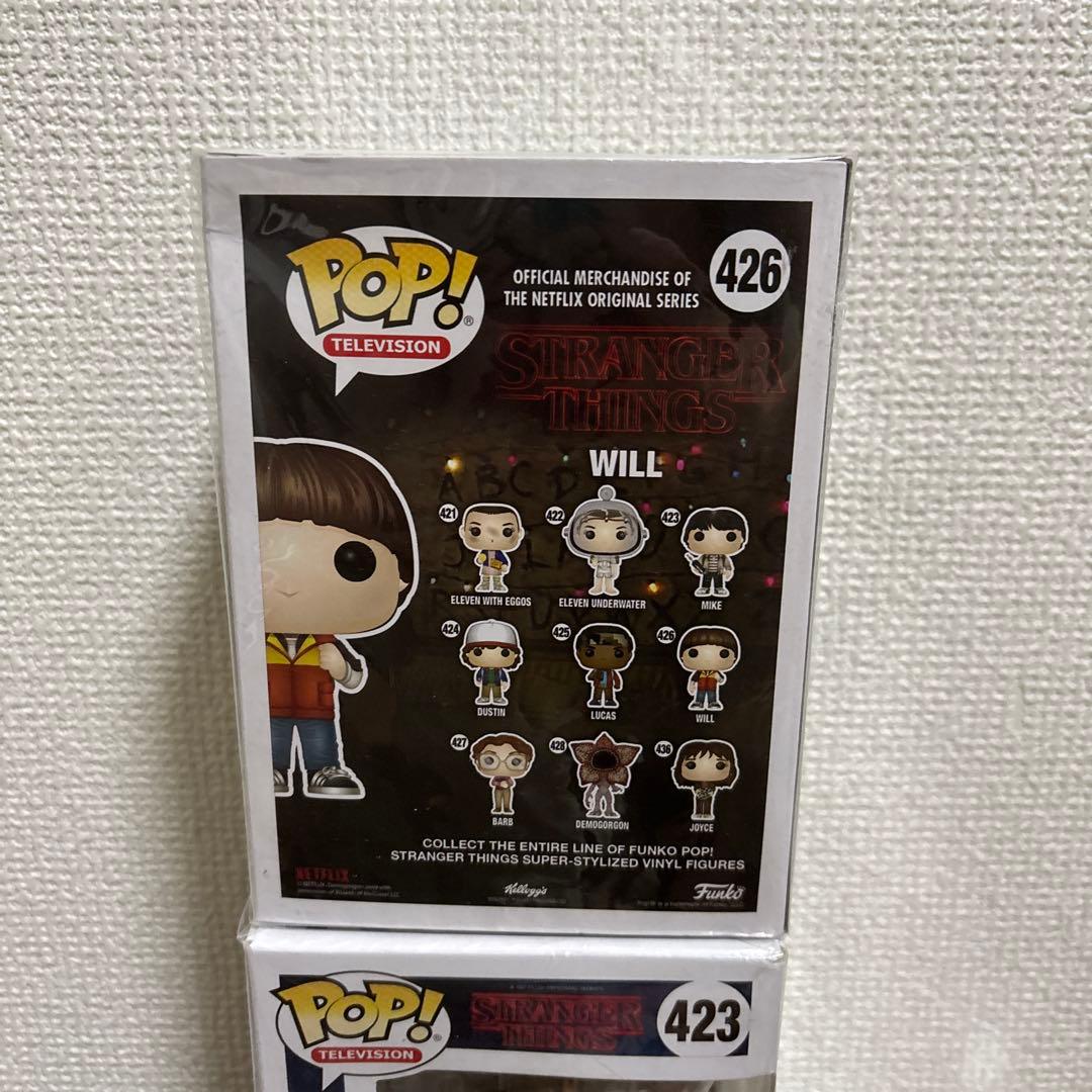 【専用】ストレンジャーシングス Funko pop ウィル、マイクセット販売