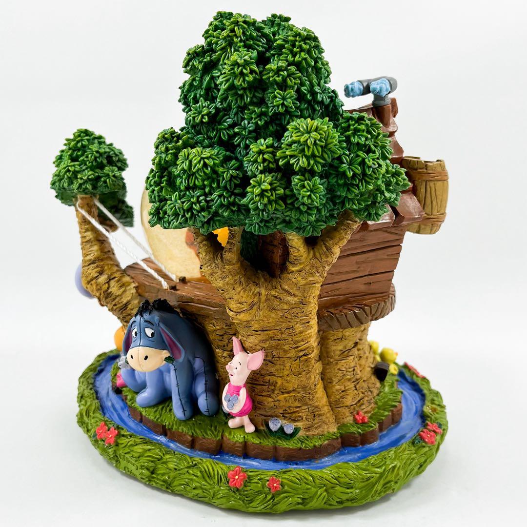 ディズニー プー ティガー イーヨー ルー ピグレット スノードーム オルゴール