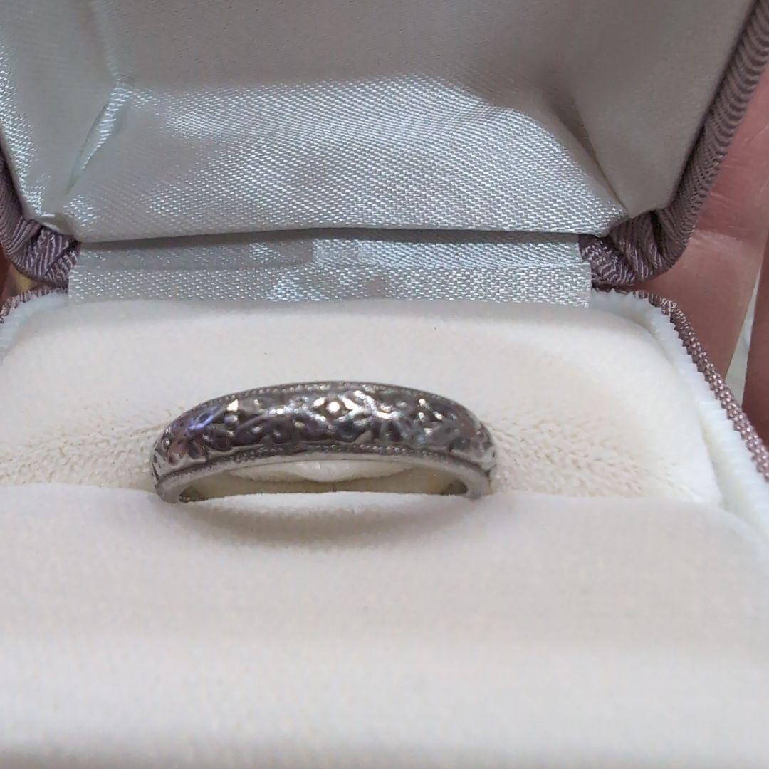 pt900 プラチナヴィンテージリング