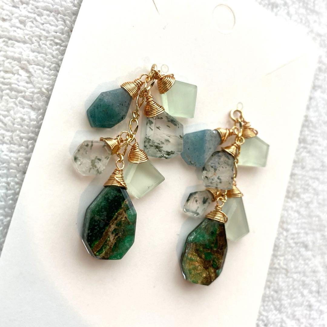 れい様＊天然石チャーム