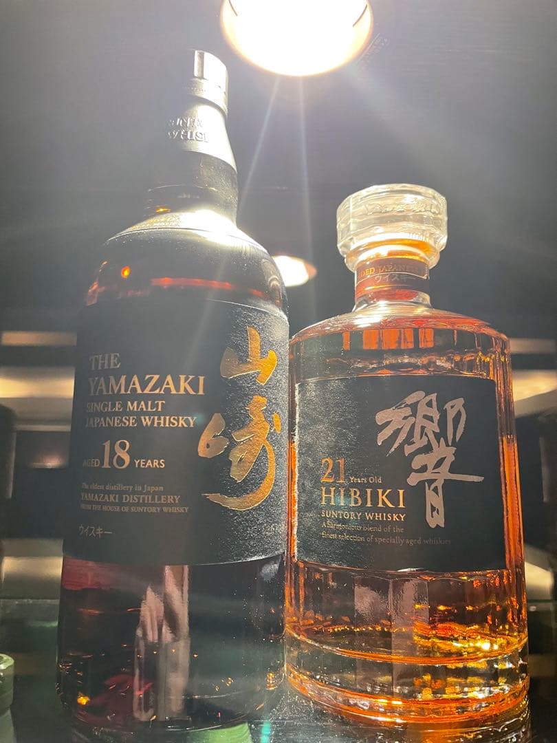 Hibiki 21年 & Yamazaki 18年 セット
