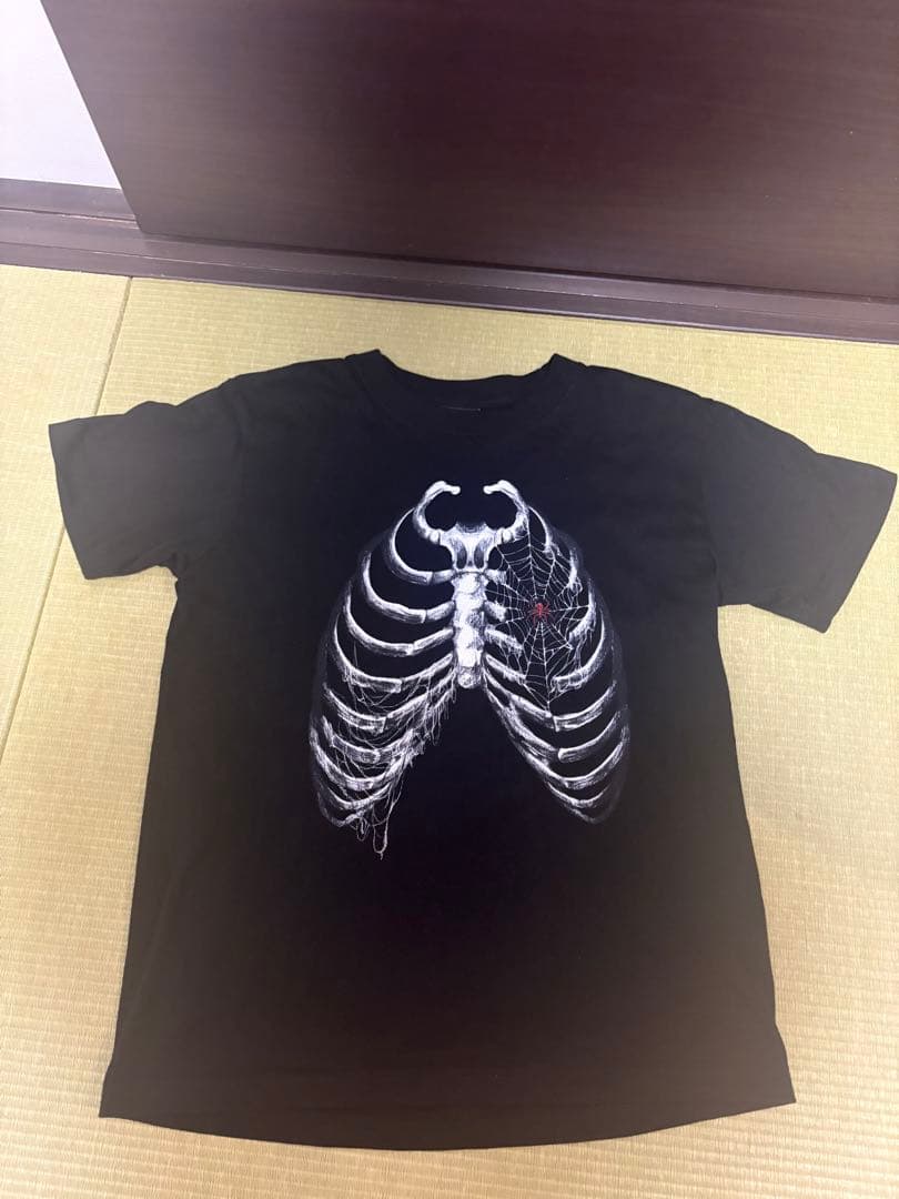 NOREMID（ノーリミッド）　ブラックボーンTシャツ　sサイズ