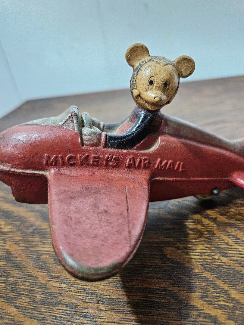 USAヴィンテージ サンラバー社製 ディズニー ラバートイ ミッキーのエアメール
