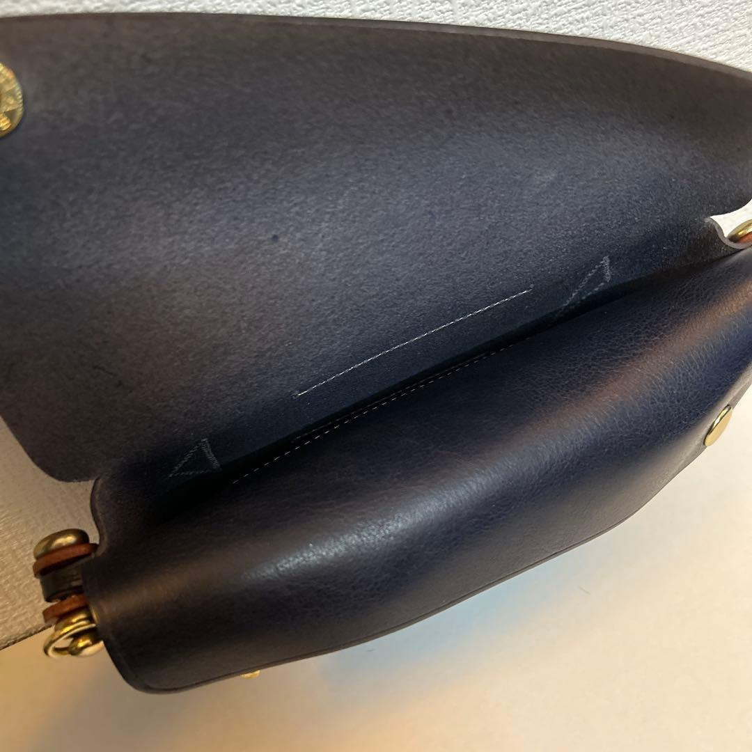 ビアベリーショルダーバッグ　ダブルフラップS ⭐️極美品⭐️