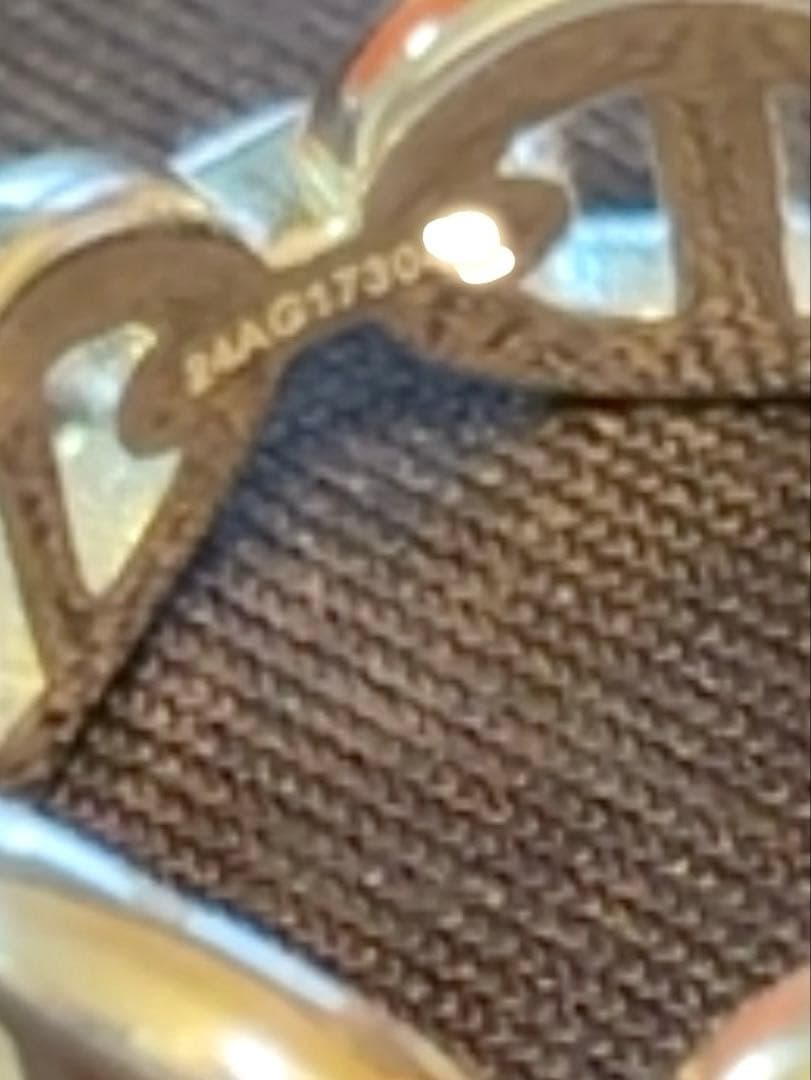 HERMESシェーヌダンクル アンシェネ リング49号/完品/極美品/正規品