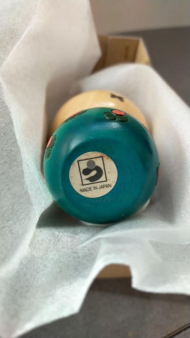 ミッフィー　こけし　卯三郎こけし　チューリップ柄　KLM オランダ航空　非売品