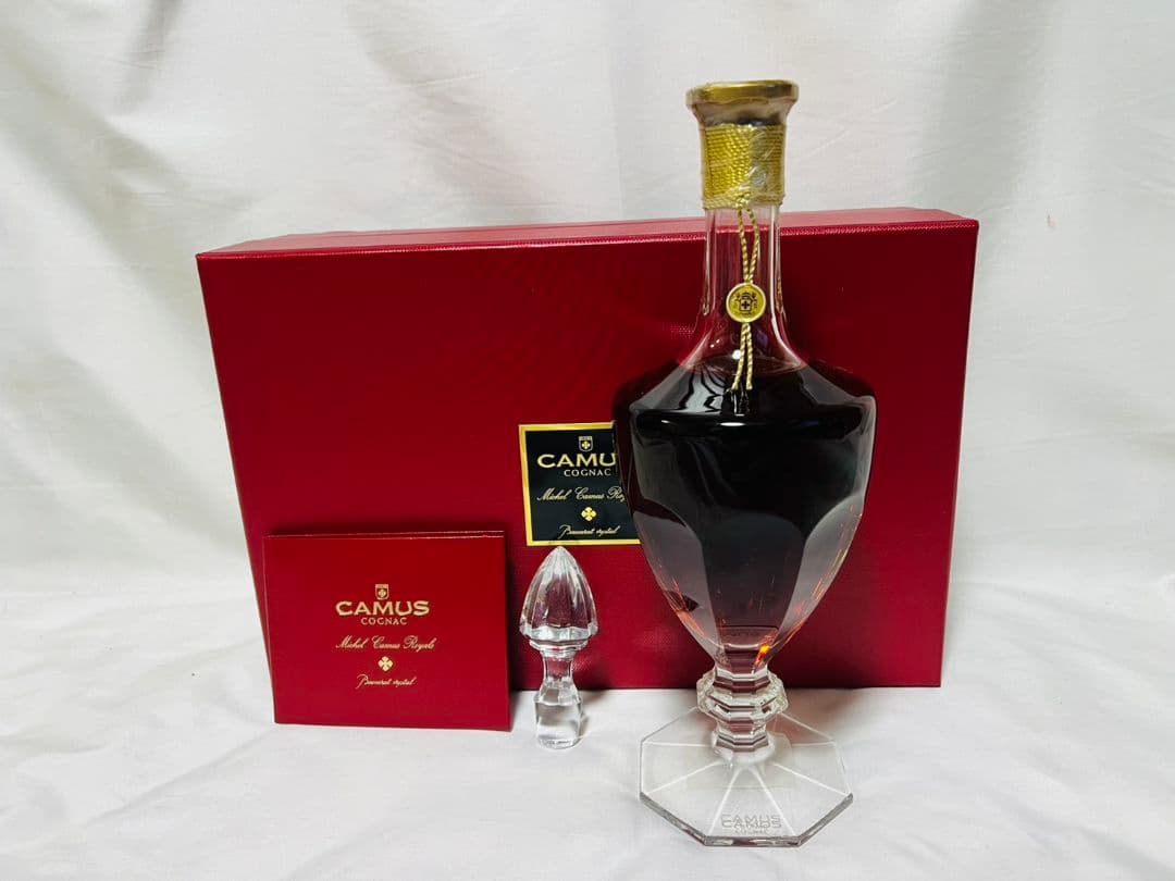 カミュ ミシェル　ロイヤル　バカラ クリスタル　替栓・冊子・化粧箱付き！未開封