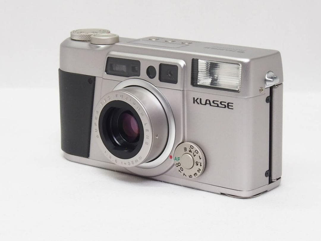 ■ほぼ新品■ FUJIFILM KLASSE シルバー 《 スレ無し 使用感無し