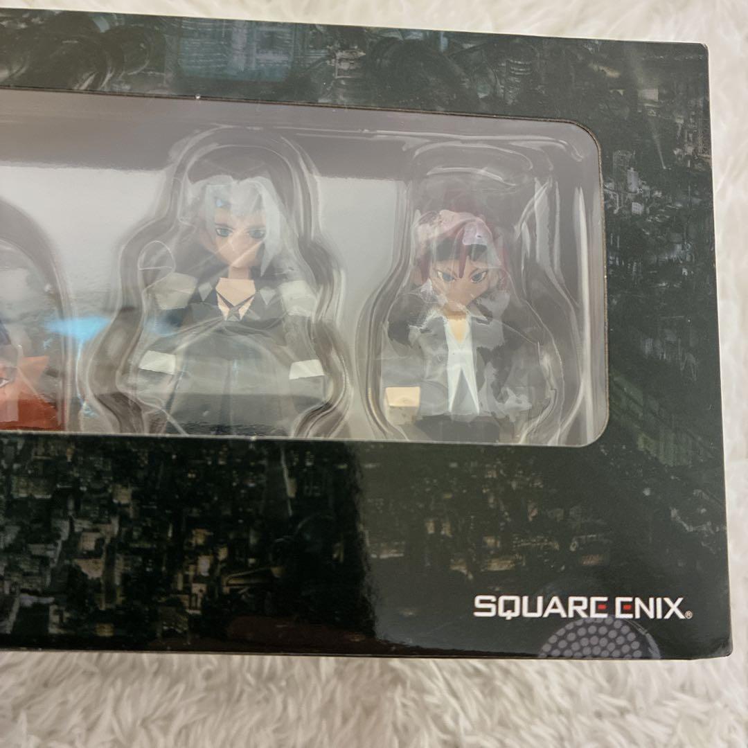 【未開封品】ファイナルファンタジー VII D賞ミニフィギュア7体セット FF7