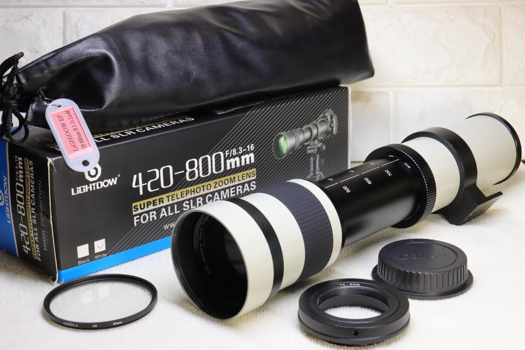 LiGHiDOW 420-800mm F8.3-16【2回使用・美品】作例あり