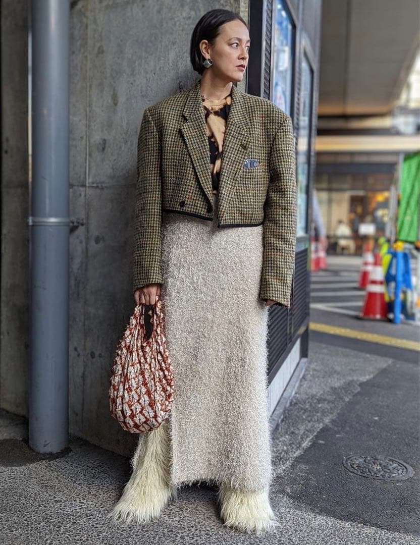 mediam ファー　ブーツカバー　レア★